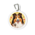 Placa de identificación personalizada para perro Shetland Sheepdog Sweet Heart
