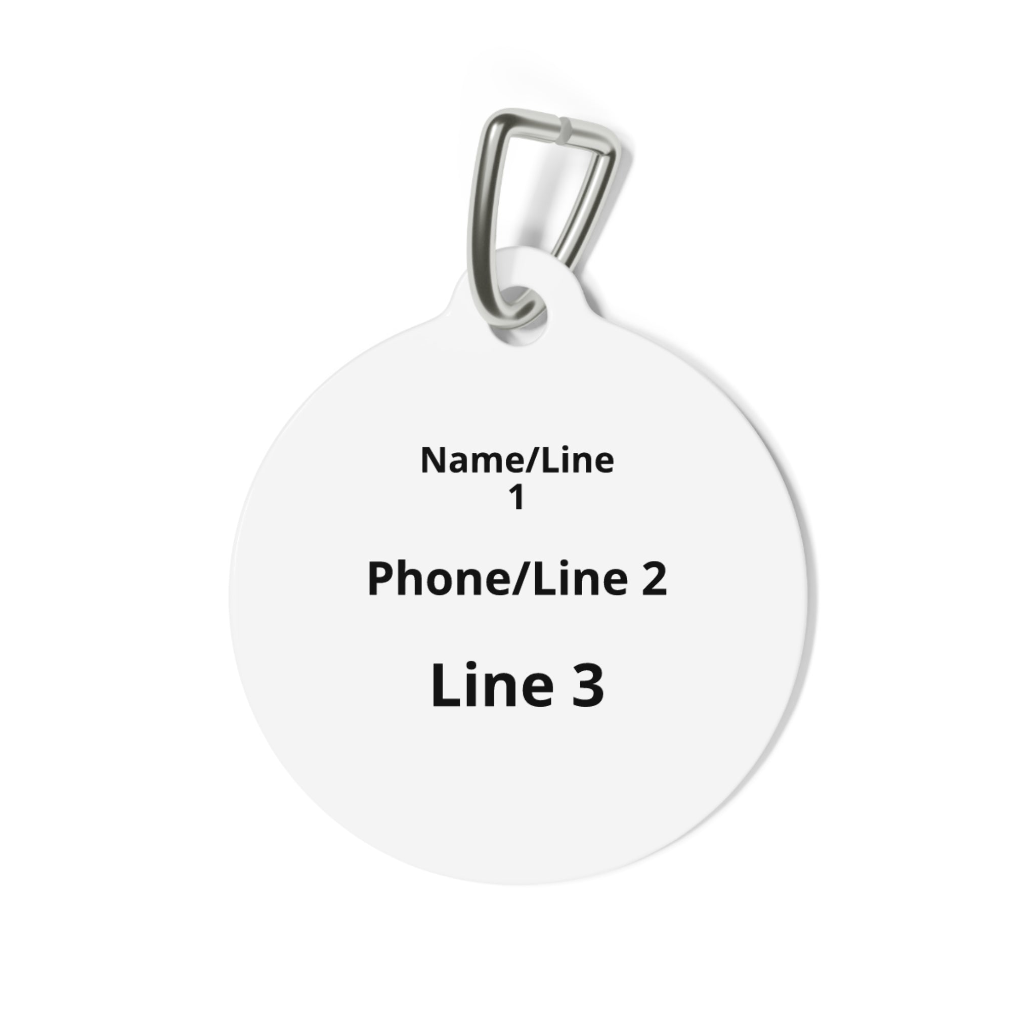 Goldendoodle Bright Playful Doodle Personalized Dog ID Tag