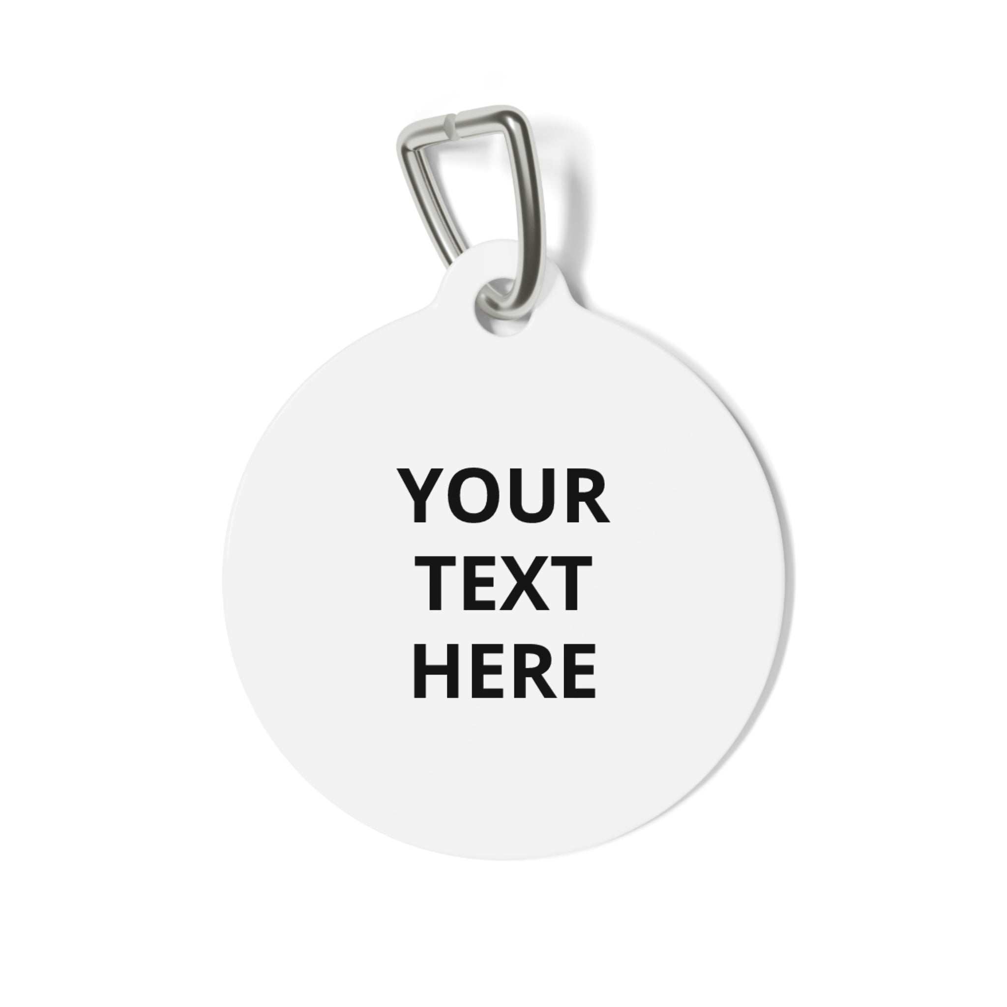 Personalizable Text Dog ID Tag