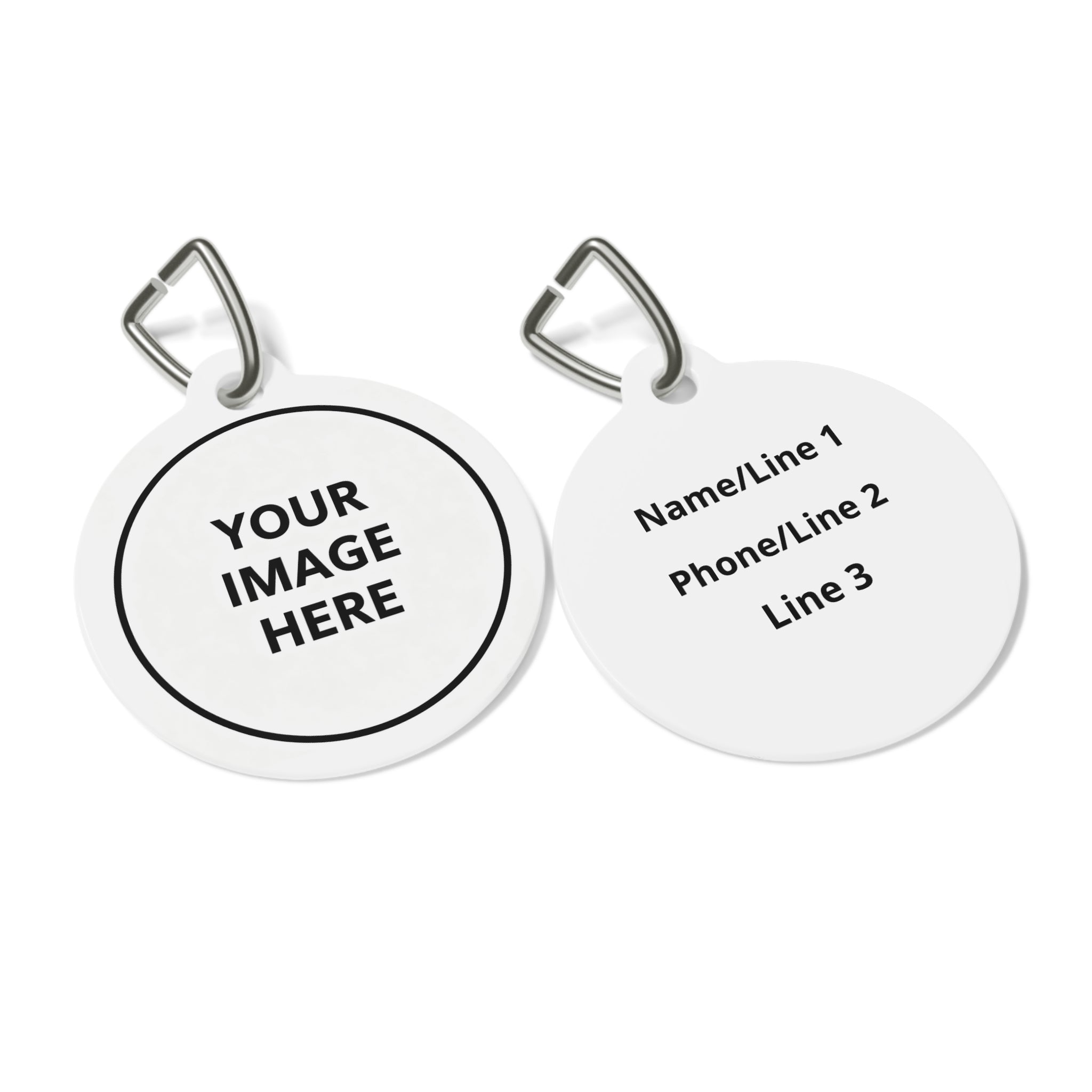 Personalizable Image Dog ID Tag
