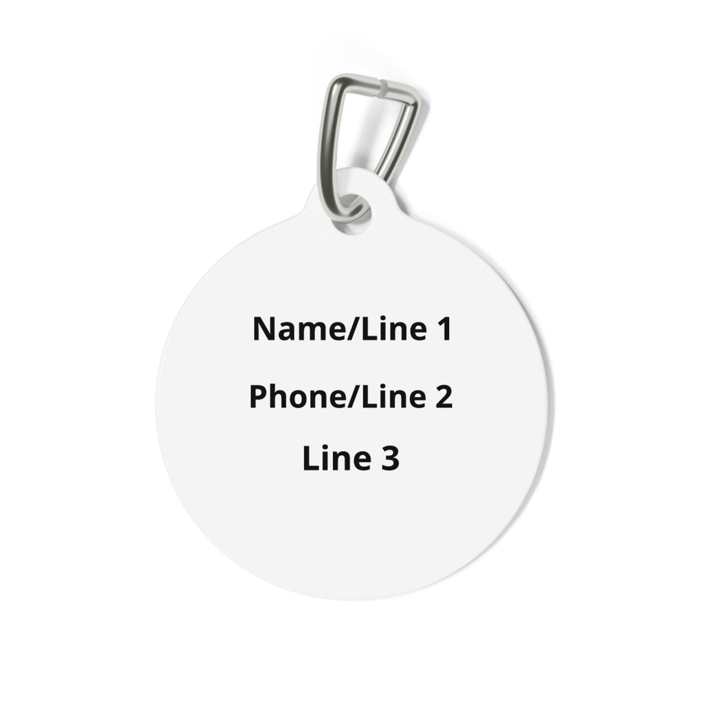Cavalier King Charles Spaniel Bright Playful Portrait Personalized Dog ID Tag