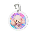 Poodle Candy Dream Personalized Dog ID Tag