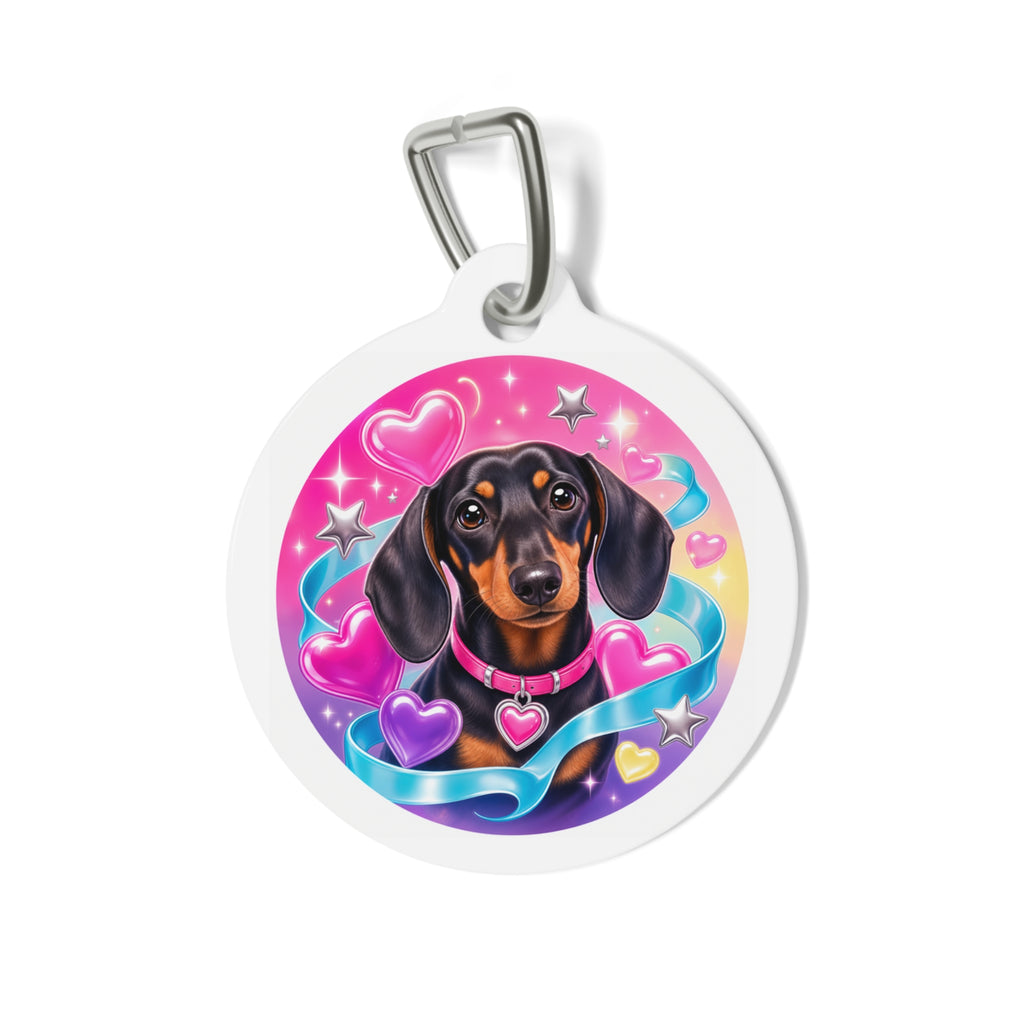 腊肠犬甜心个性化狗狗身份牌