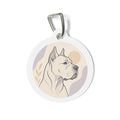 卡斯罗犬亮色图案肖像定制狗牌