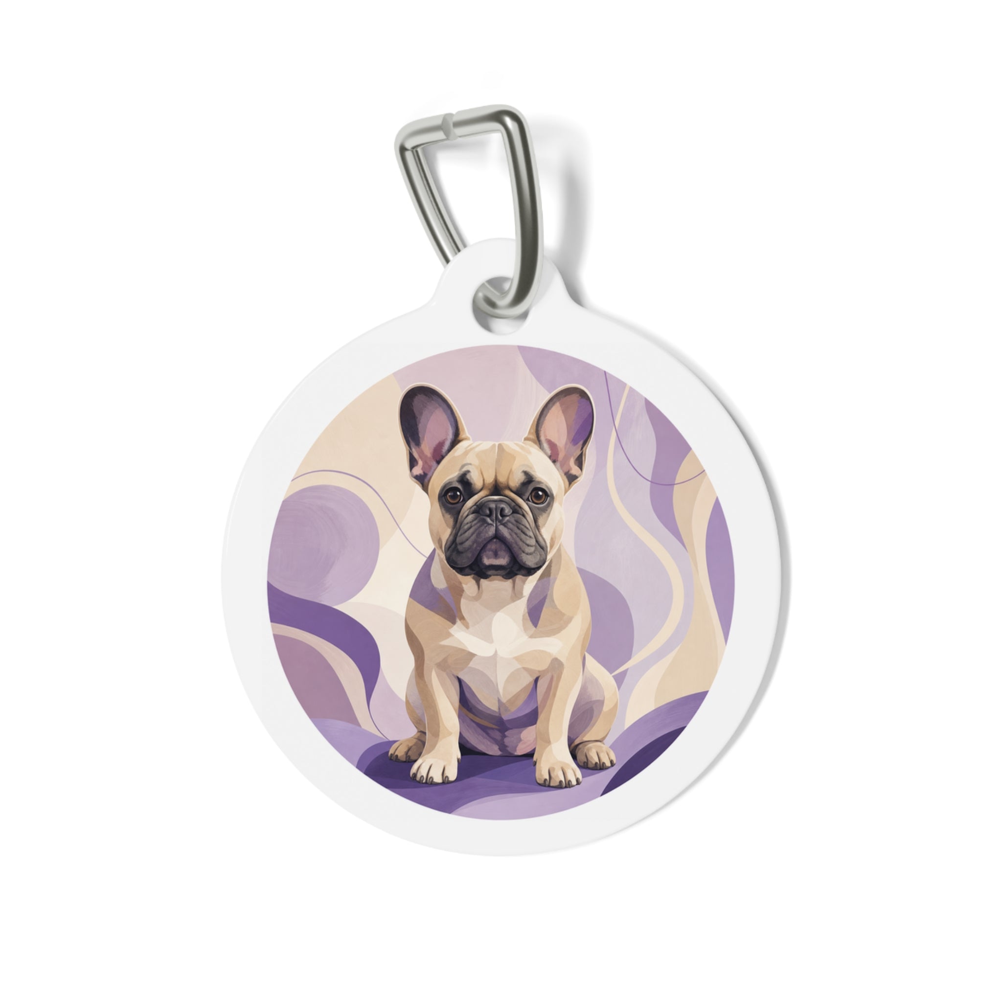 French Bulldog Sweet Playful Portrait Personalized Dog ID Tag