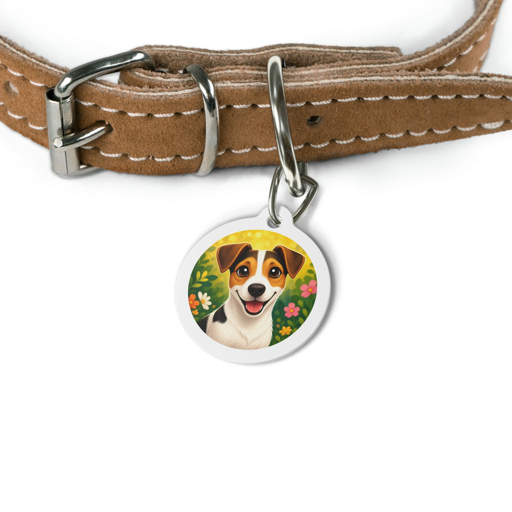 杰克罗素梗犬Sunny Wildflower定制狗狗身份牌