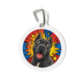 Cane Corso Confident Pop Illustration Personalized Dog ID Tag